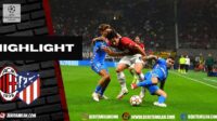 Highlight Pertandingan AC Milan vs Atletico Madrid [Liga Champions]