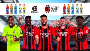 AC Milan Umumkan Kerjasama dengan Merek Minuman Gatorade
