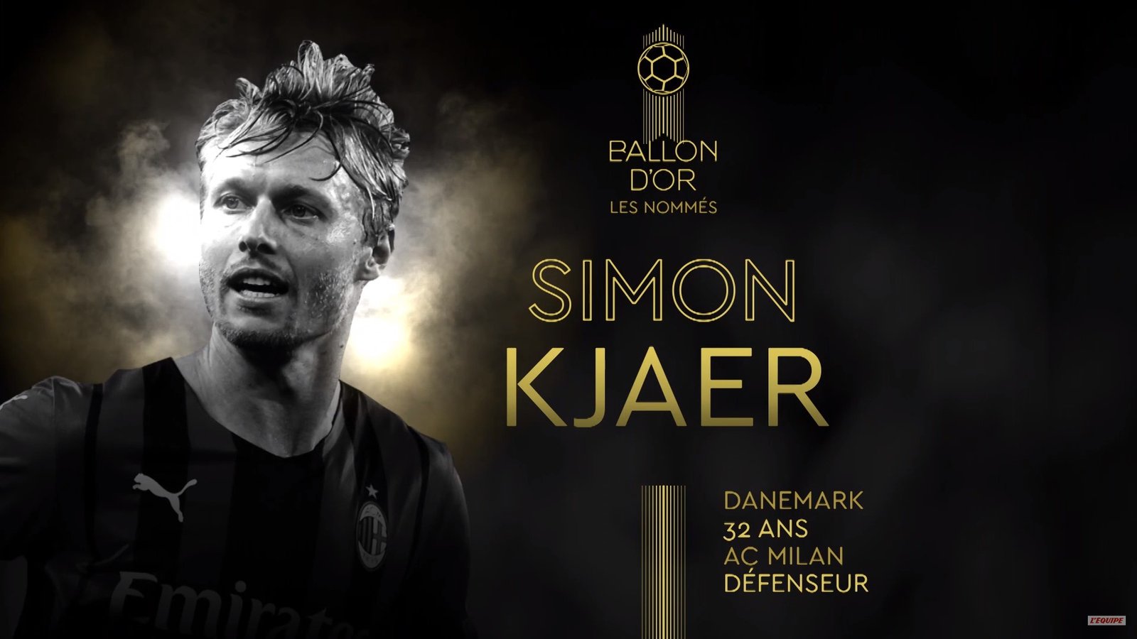 Simon Kjaer Ballon d'Or