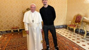 Temui Paus Fransiskus, Begini Ucapan Zlatan Ibrahimovic