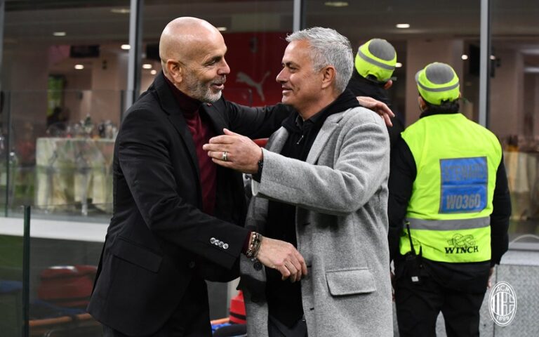 Stefano Pioli Jose Mourinho
