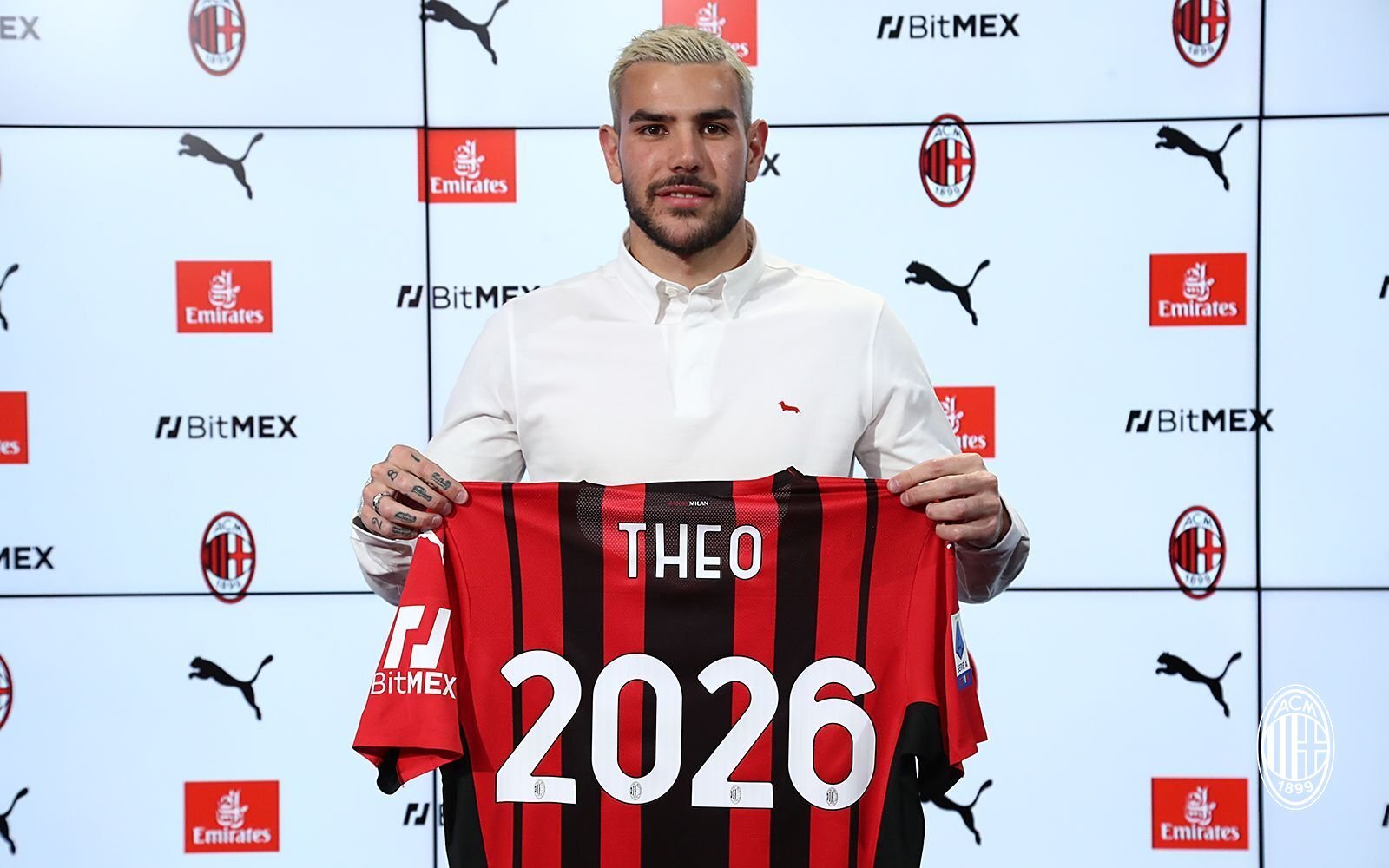 Theo Hernandez Perpanjang Kontrak di AC Milan sampai 2026