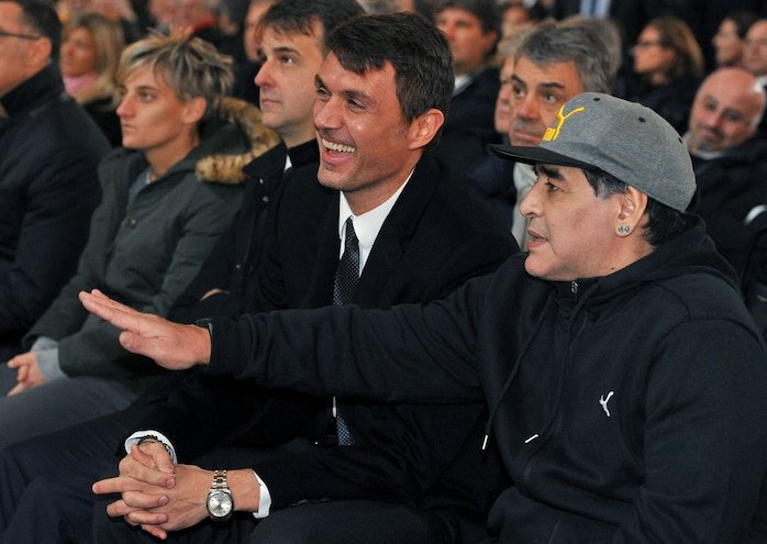 Maldini dan Maradona