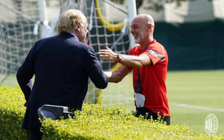 Paolo Scaroni Stefano Pioli