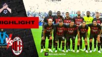 Highlight Pertandingan Marseille vs AC Milan [Friendly Match]