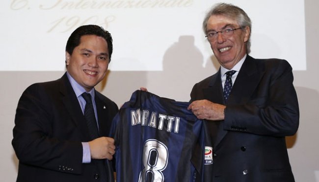 Massimo Moratti Erick Thohir