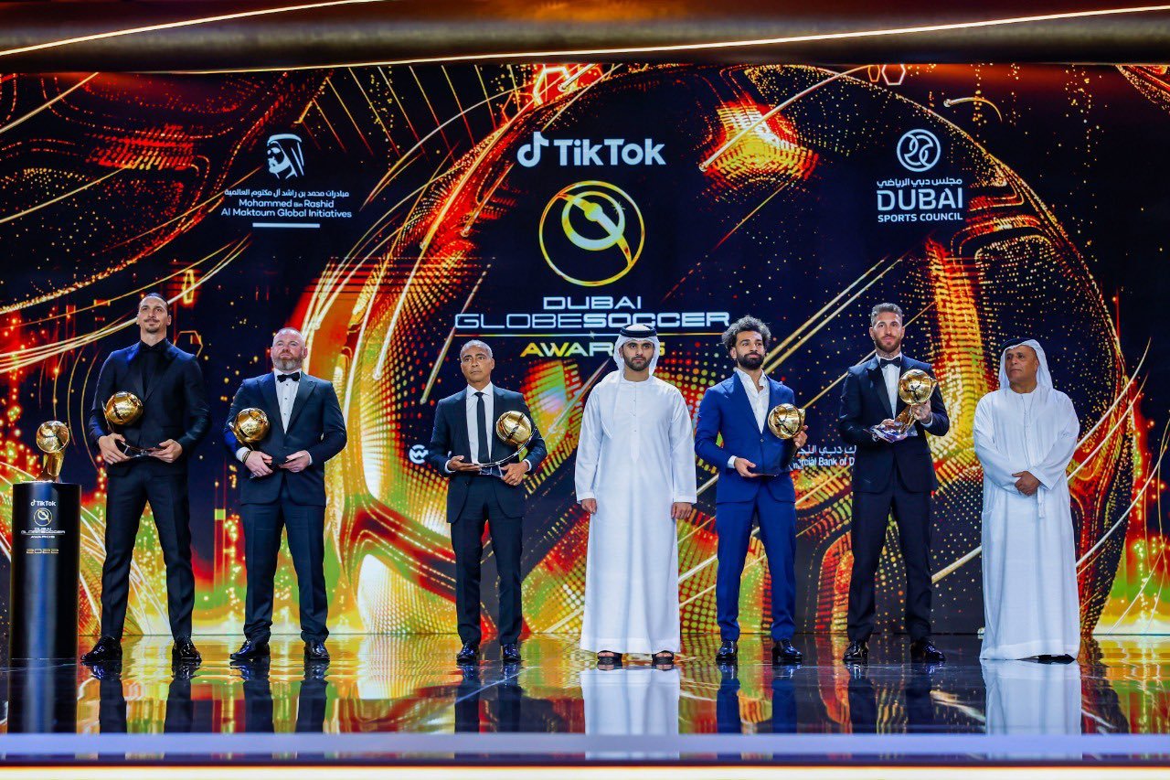 Zlatan Ibrahimovic Globe Soccer Awards