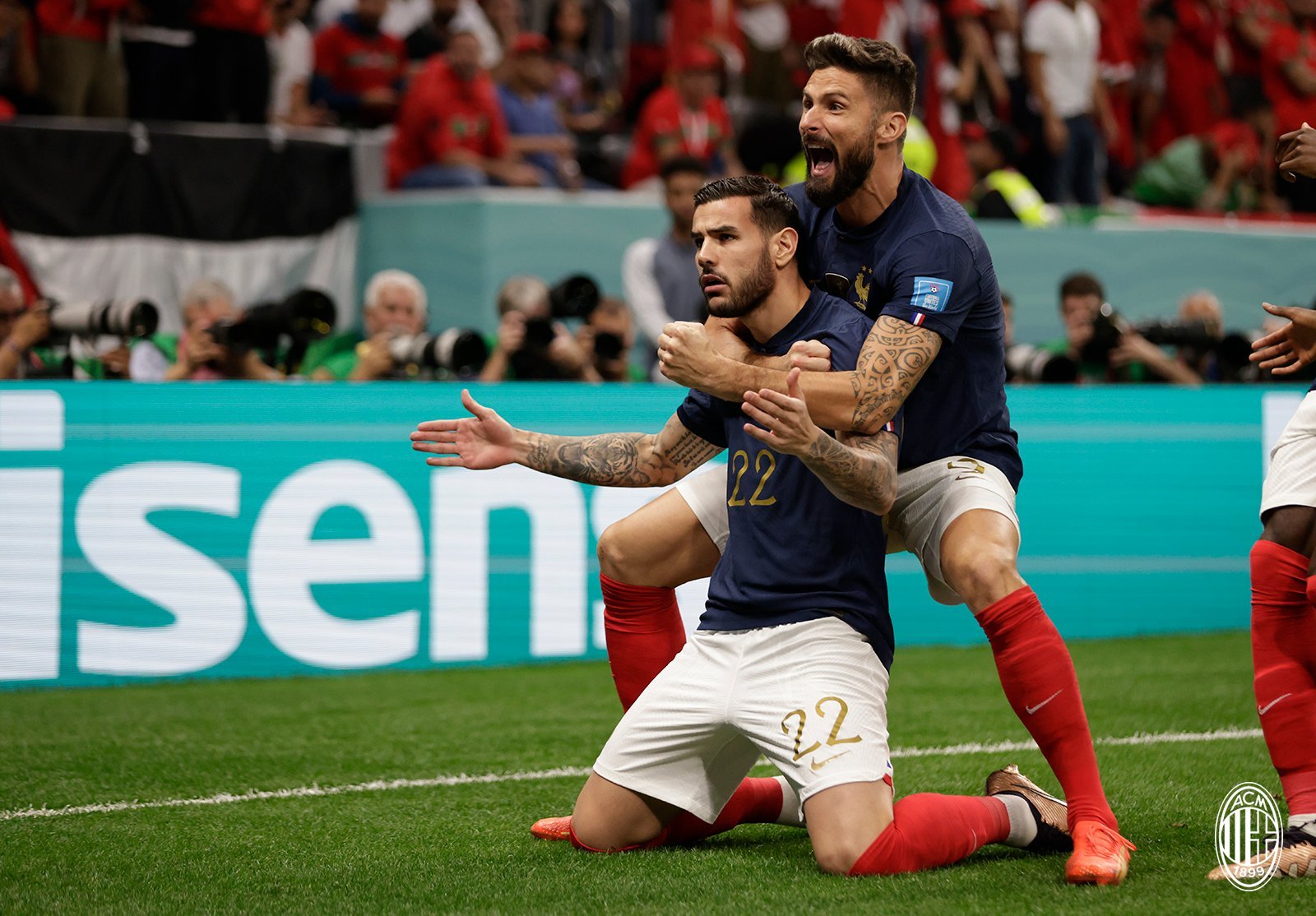 Theo Hernandez, Olivier Giroud