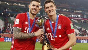 Lucas Hernandez dan Benjamin Pavard Hadir Langsung di San Siro Saat AC Milan Tumbangkan Lecce