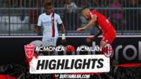 Highlight Pertandingan Monza vs AC Milan [Trofeo Silvio Berlusconi]