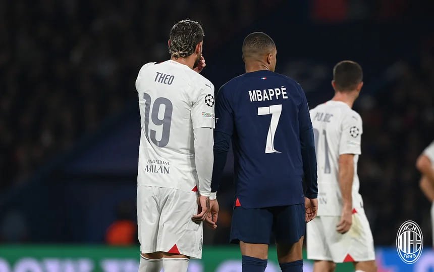 Theo Hernandez, Mbappe