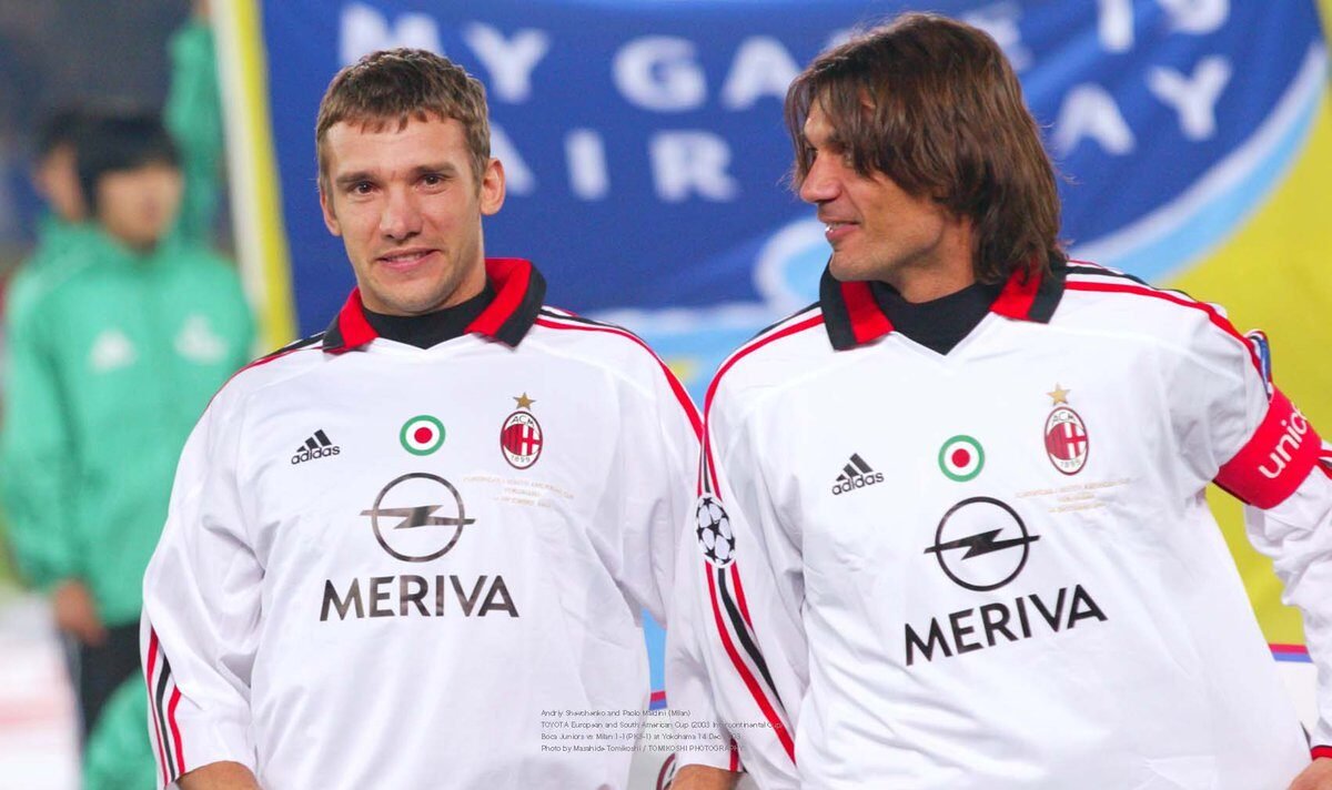 Shevchenko, Maldini