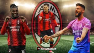 Trio Pu-Gi-Le AC Milan Menggila di Laga Melawan Lecce