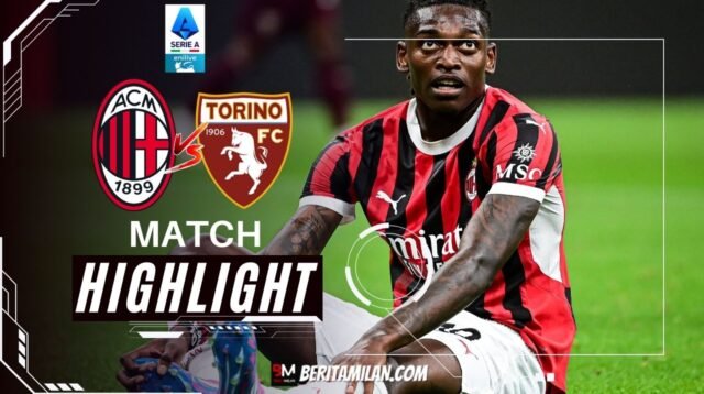 Highlight Pertandingan AC Milan vs Torino