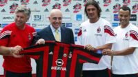 Ancelotti, Galliani, Maldini, Cagu