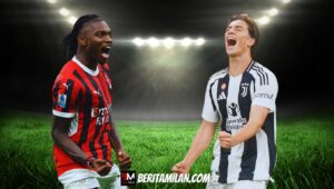 Perbandingan Rafael Leao dan Kenan Yildiz Jelang Laga AC Milan vs Juventus