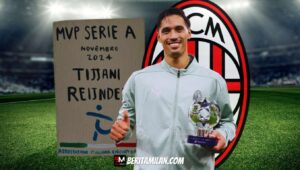 Tijjani Reijnders Dinobatkan sebagai Pemain Terbaik Bulan November oleh AIC