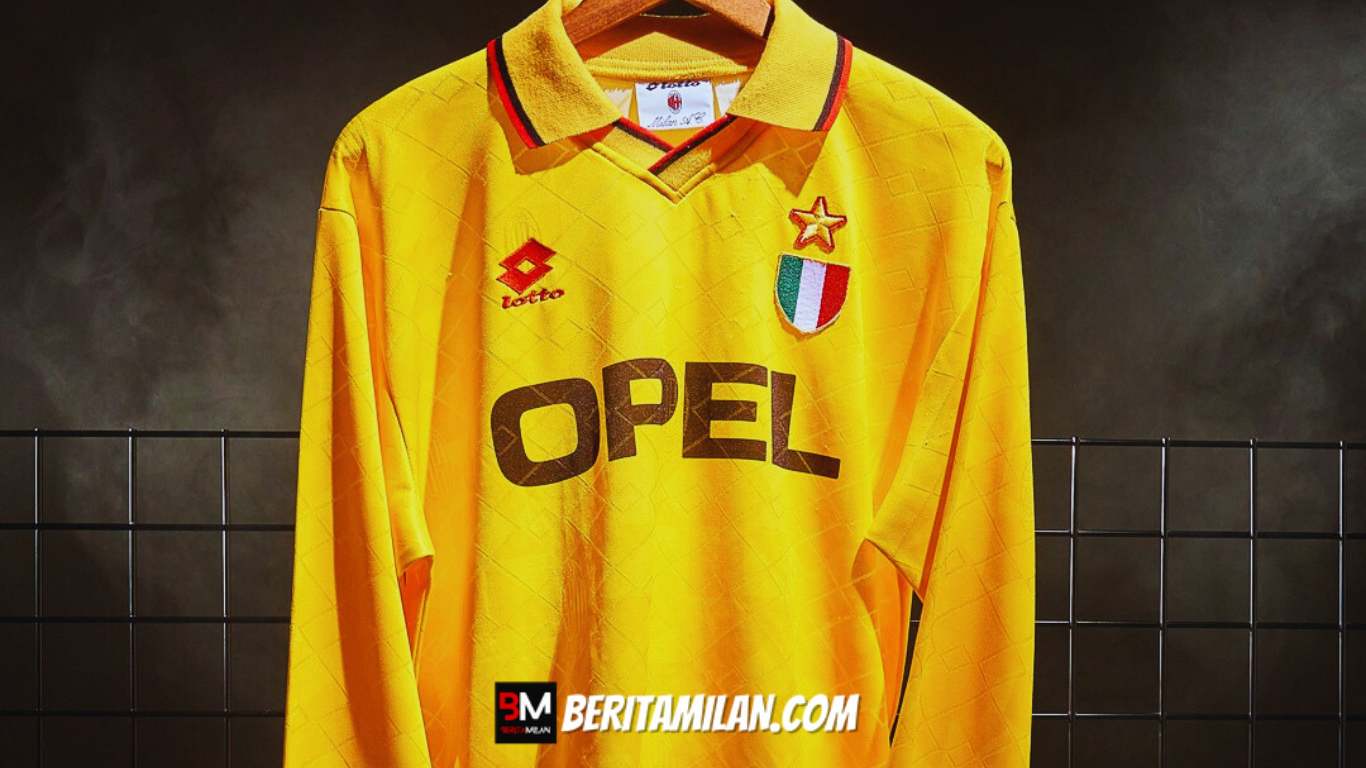 Jersey AC Milan Kuning