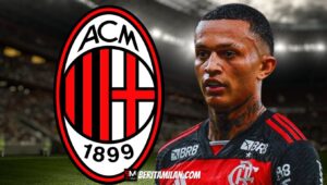 Flamengo Tampik Tawaran AC Milan Senilai €20 juta untuk Bek Muda Mereka