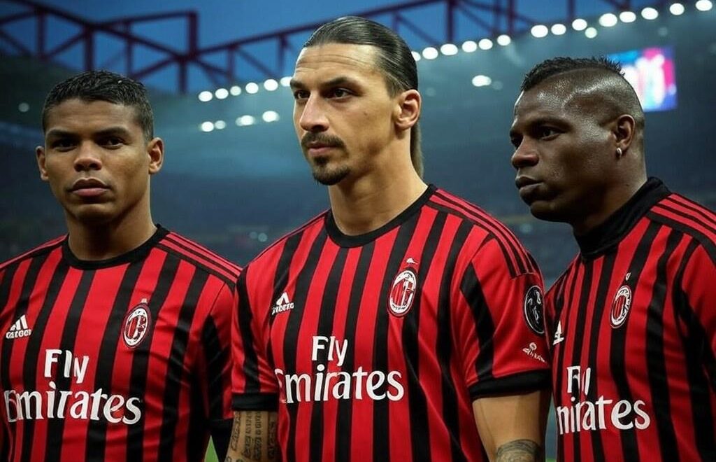 Thiago Silva, Zlatan Ibrahimovic, Mario Balotelli