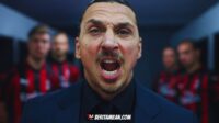 Usai Tersingkir dari Liga Champions, Zlatan Ibrahimovic Temui Para Pemain AC Milan di Ruang Ganti Pemain