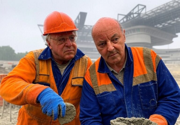 Paolo Scaroni, Beppe Marotta, San Siro