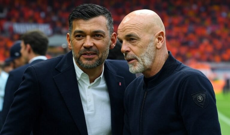 Stefano Pioli, AC Milan, Sérgio Conceicao,