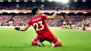 AC Milan Jajaki Kemungkinan Boyong Luis Díaz dari Liverpool