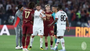 Kartu Merah Gimenez dan Bayang-Bayang Inkonsistensi VAR: Noda Pahit dalam Kekalahan Milan di Olimpico