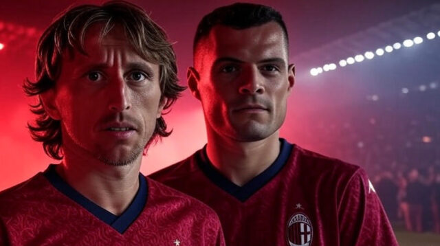 Luka Modric, Granit Xhaka