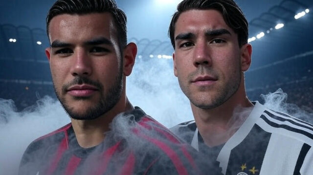 Theo Hernandez, Dusan Vlahovic
