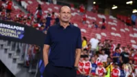 KALAH TAPI SENANG: Allegri Ambil Sisi Positif dari Laga Milan Kontra Arsenal