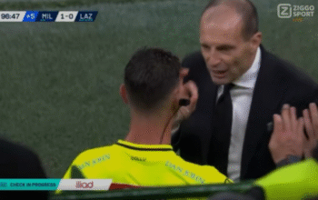 Allegri Red Card