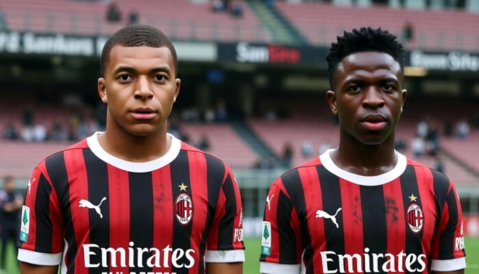 MIMPI GILA! Kylian Mbappe & Vinicius Junior ke AC Milan? Tuttosport Ungkap Peluangnya!