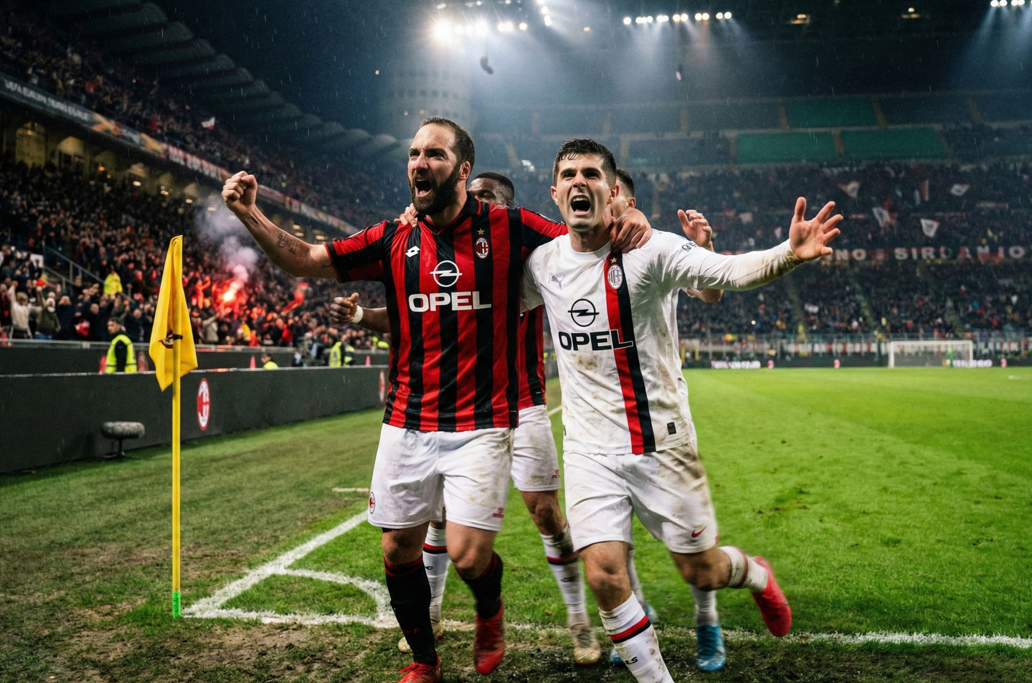 Gonzalo Higuain, Christian Pulisic