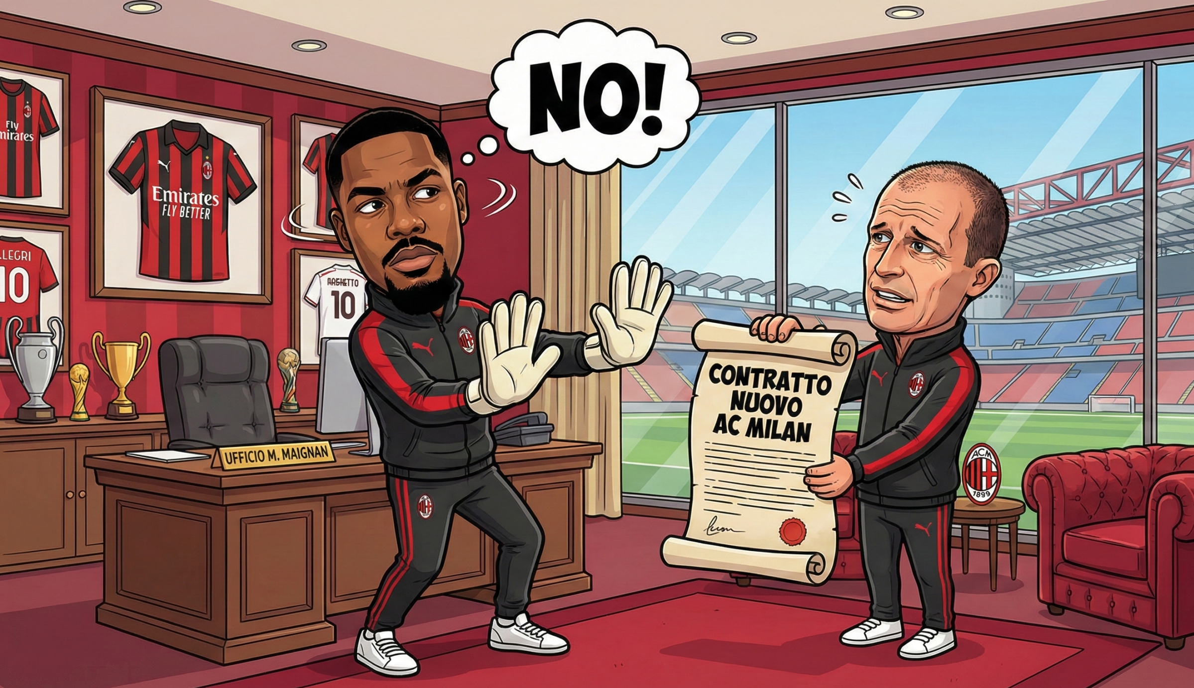 Mike Maignan, Allegri