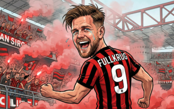Niclas Füllkrug, AC Milan, 9