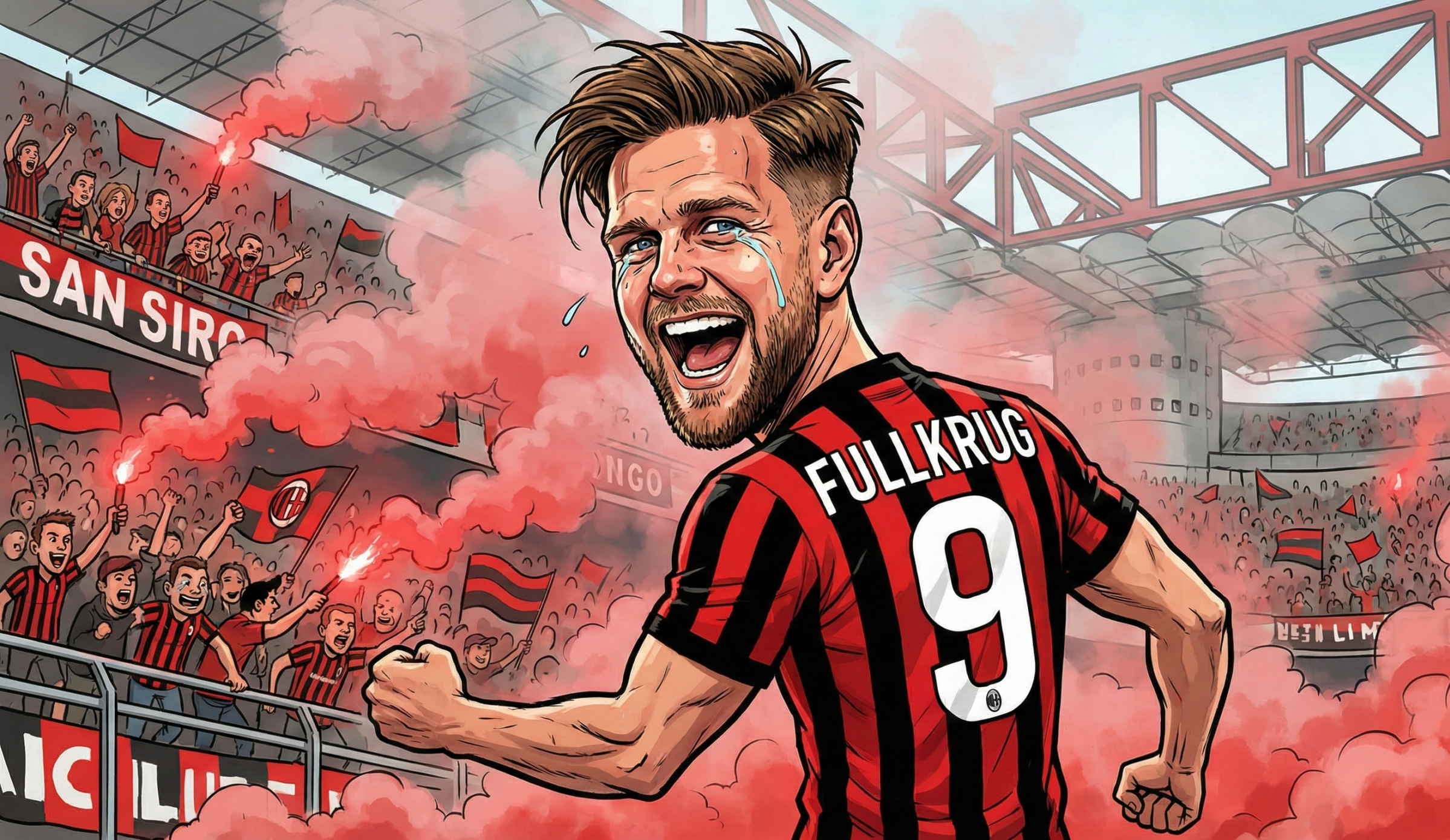 Niclas Füllkrug, AC Milan, 9