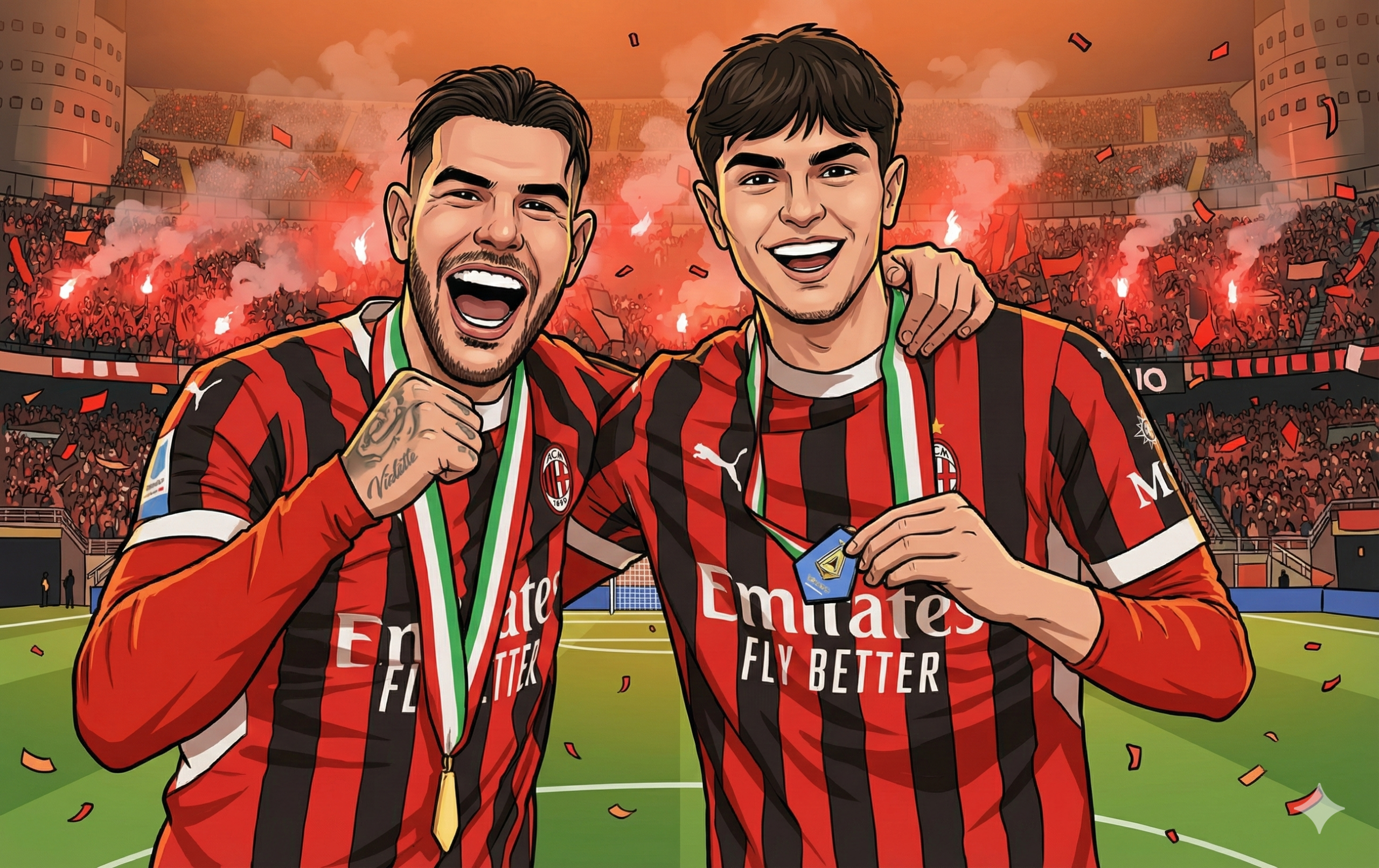 Theo Hernandez, Davide Bartesaghi