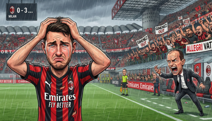 Santiago Gimenez Hampir Setahun Penuh Puasa Gol di Kompetisi Serie A