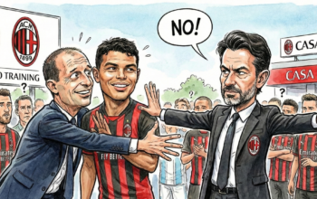 Thiago Silva, Massimiliano Allegri,