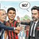 Thiago Silva, Massimiliano Allegri,