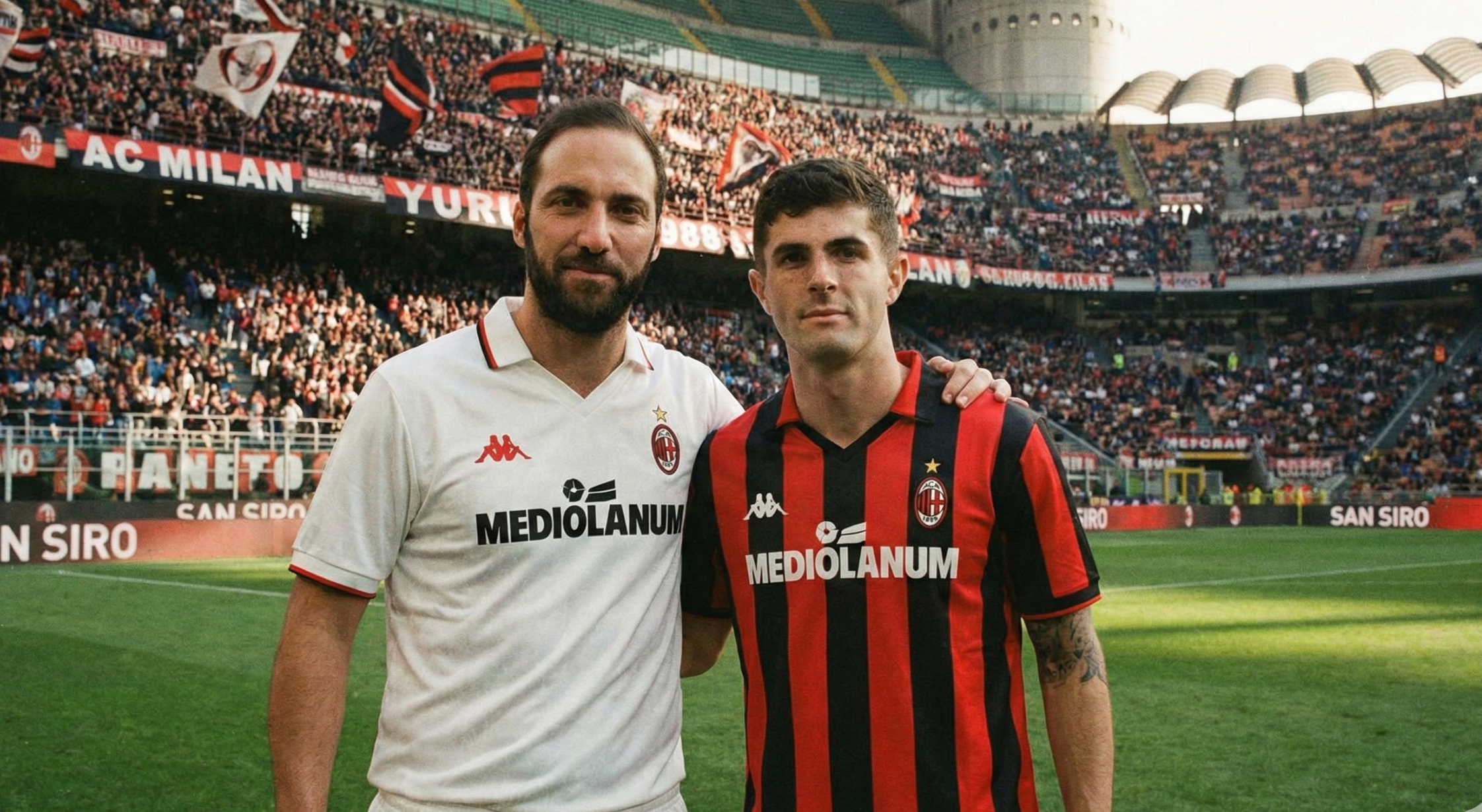 Gonzalo Higuain, Christian Pulisic