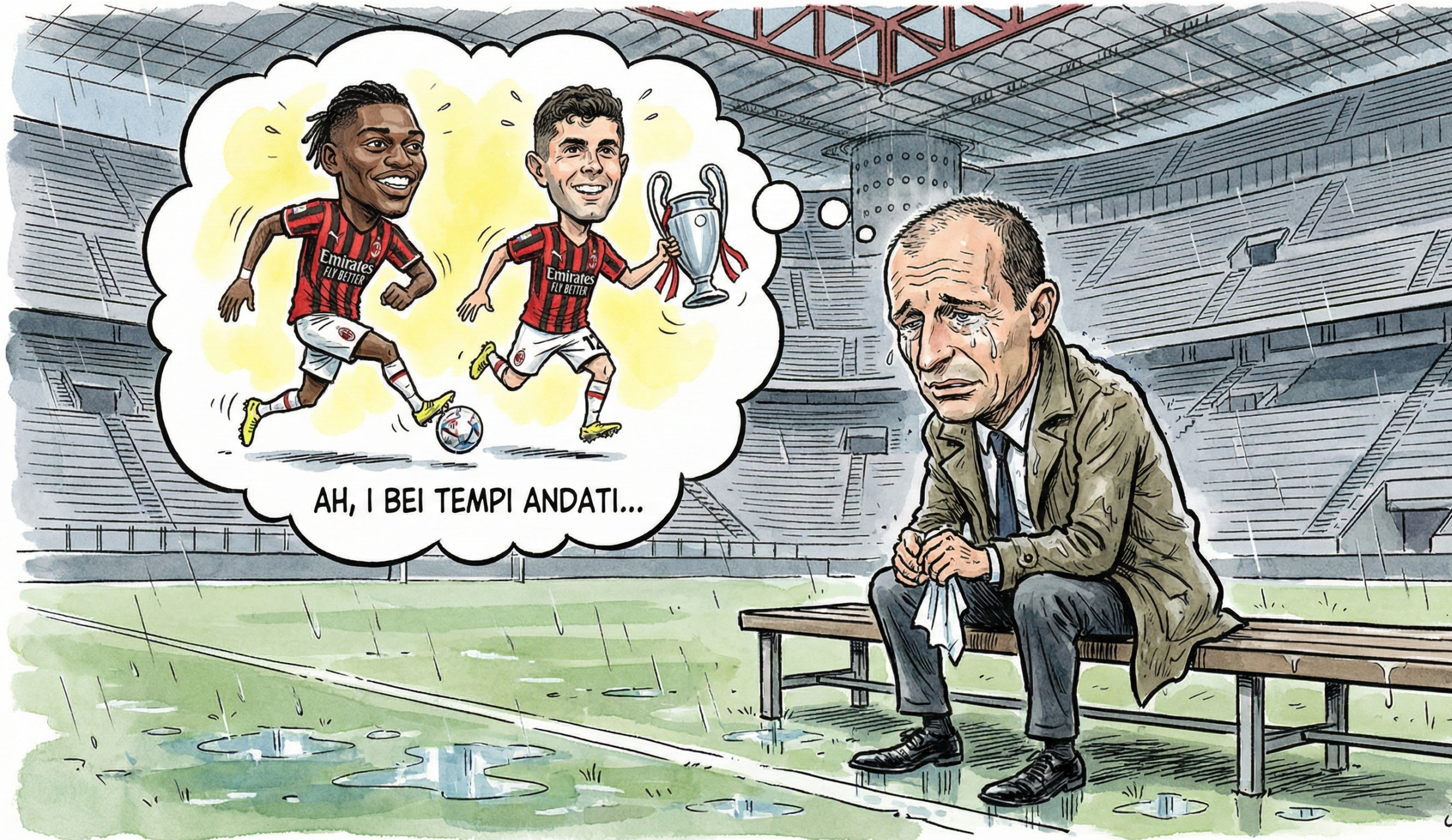 Rafael Leao Christian Pulisic Milan