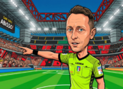 RESMI: Rosario Abisso Pimpin Laga Cagliari vs Milan, Bagaimana Track Recordnya?