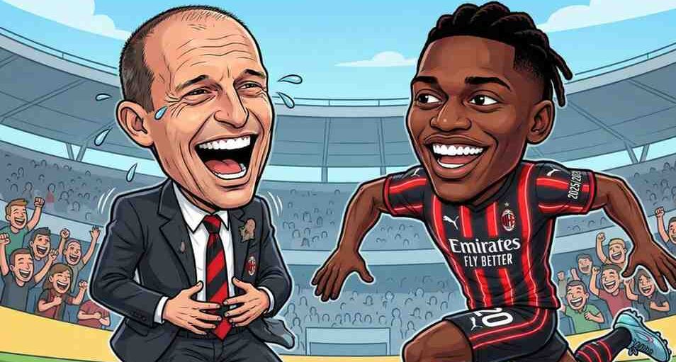 Rafael Leao, Massimiliano Allegri