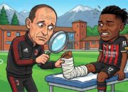 Main dengan Kaki Pincang? Allegri Ungkap Leao Belum Dalam Kondisi Prima