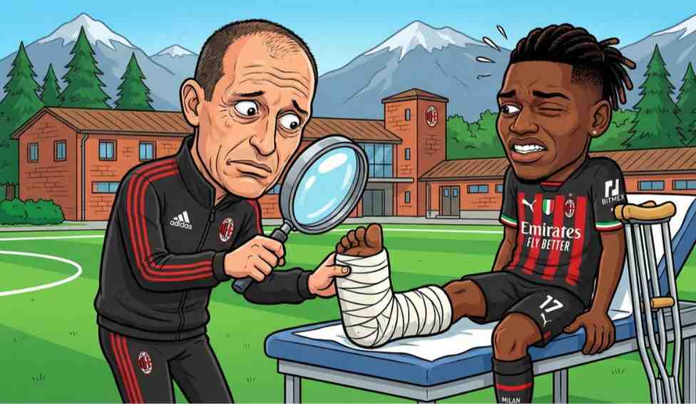 Rafael Leao, Massimiliano Allegri,