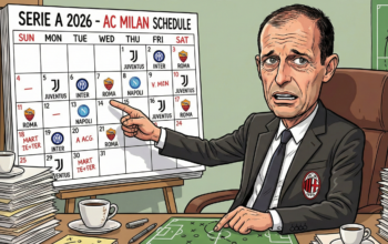 Massimiliano Allegri, Jadwal AC Milan