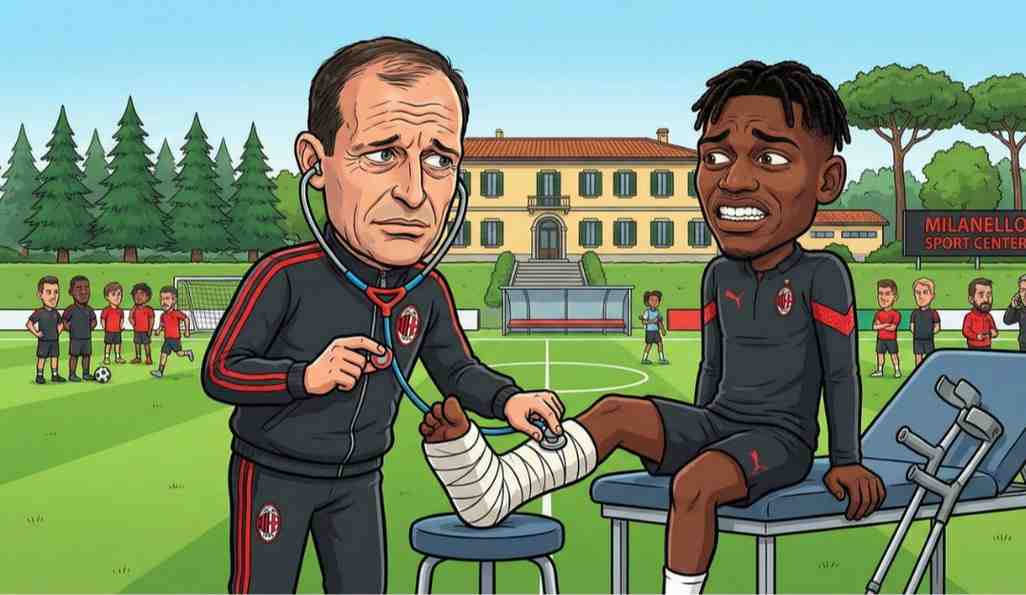 Rafael Leao, Massimiliano Allegri,